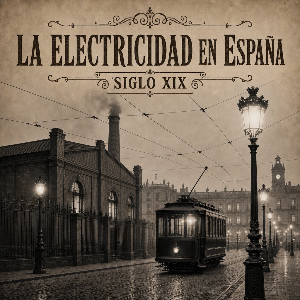 La electricidad en España en el siglo XIX