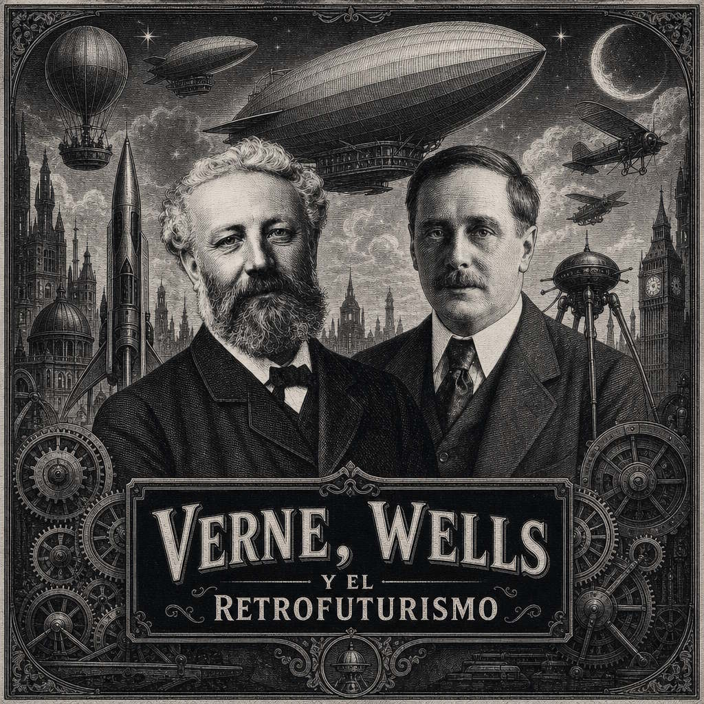 Verne, Wells y el retrofuturismo